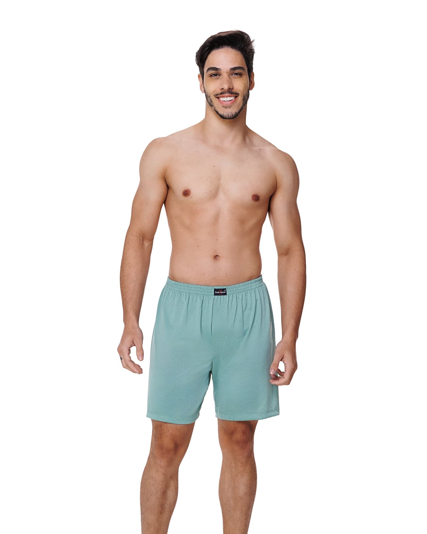 Short de malha masculino, ref. 0131